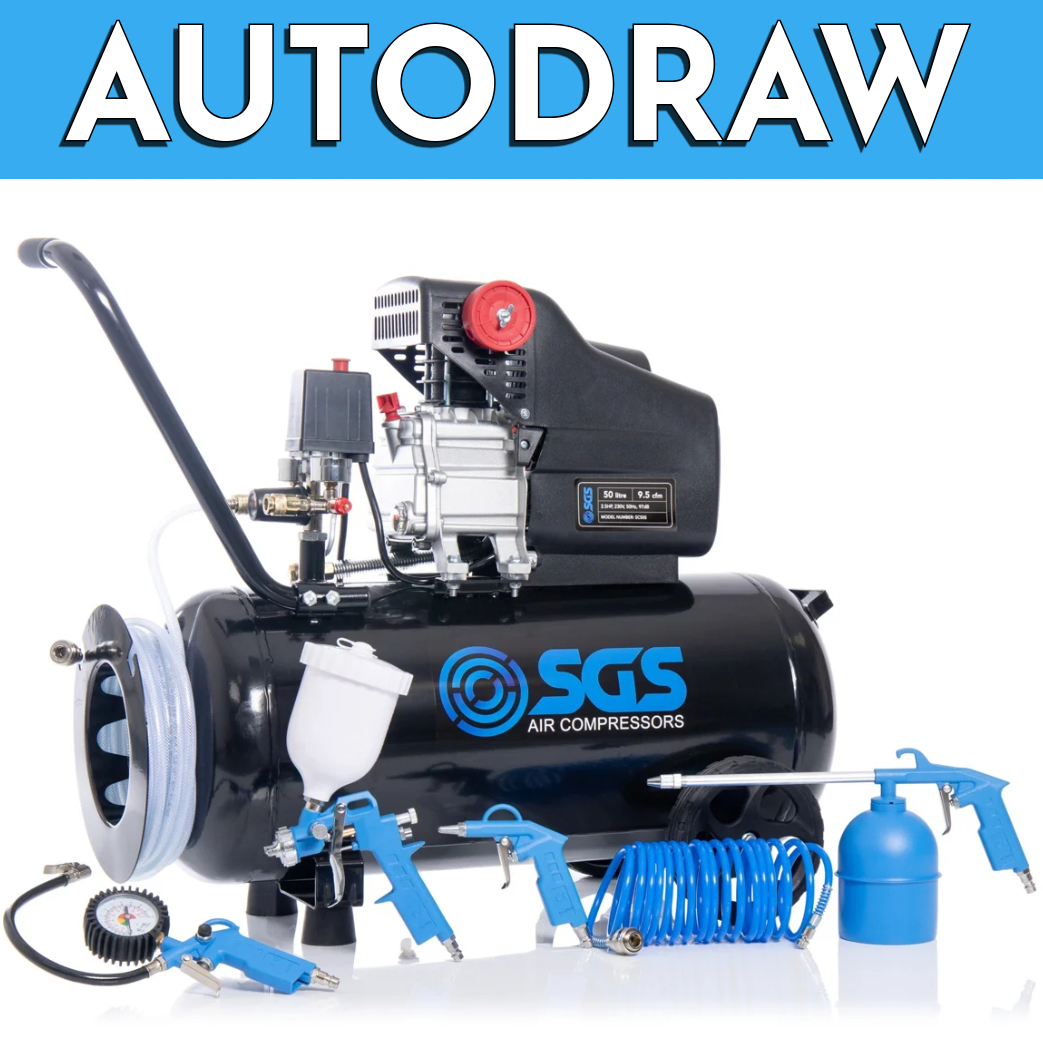 SGS 100 Litre Air Compressor