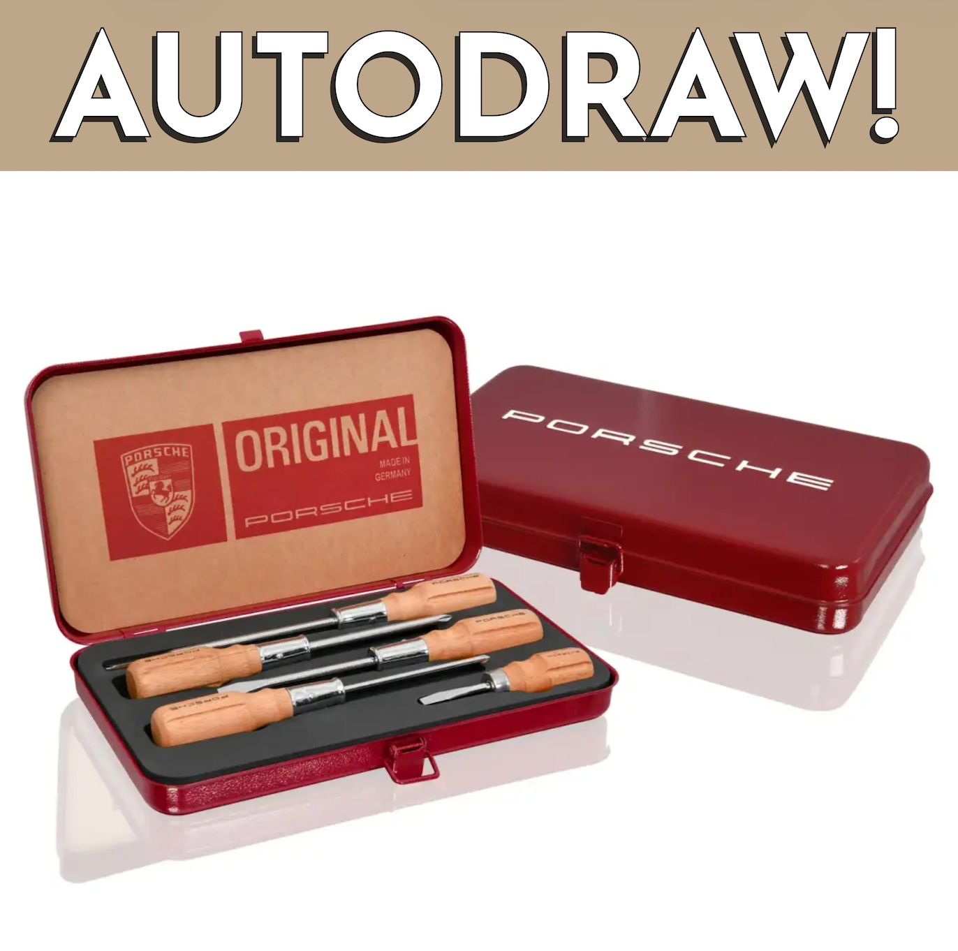 Porsche Classic Five-Piece Screwdriver Set
